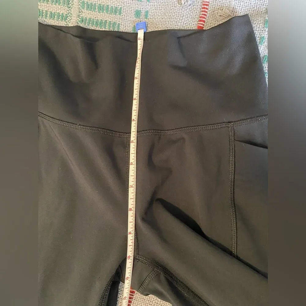 Spyder Active, Black, Yoga Pants w/Side Pockets, Size S, No flaws - Picture 5 of 8